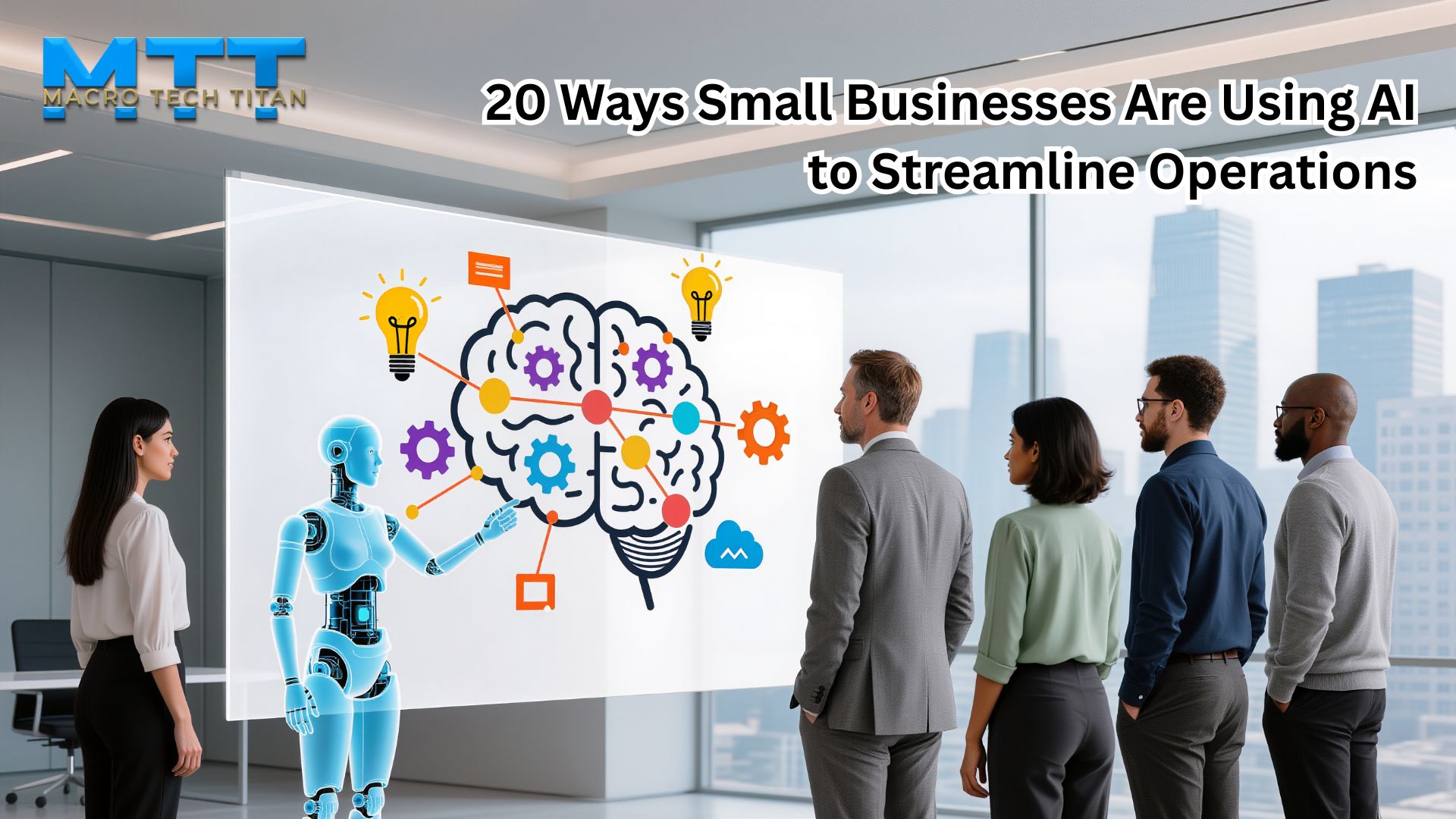 You are currently viewing 20 Ways Small Businesses Are Using AI to Streamline Operations